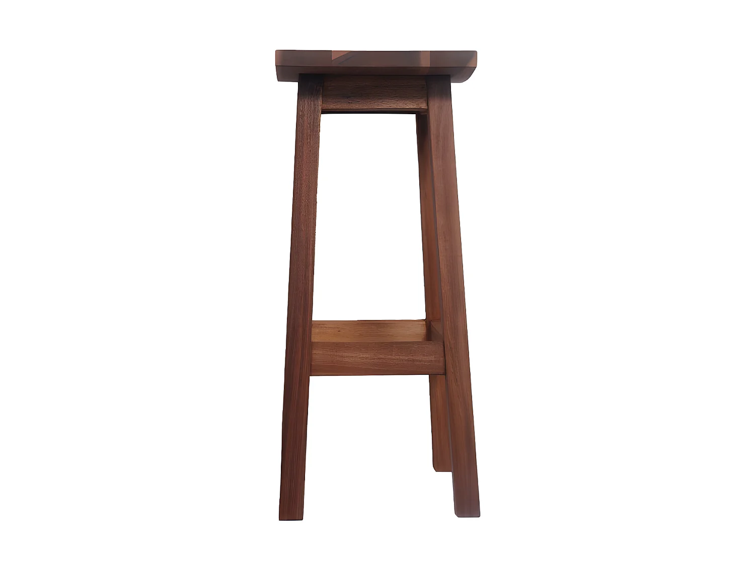 Hanotilo - Tabouret de bar en acacia H66cm - Bois