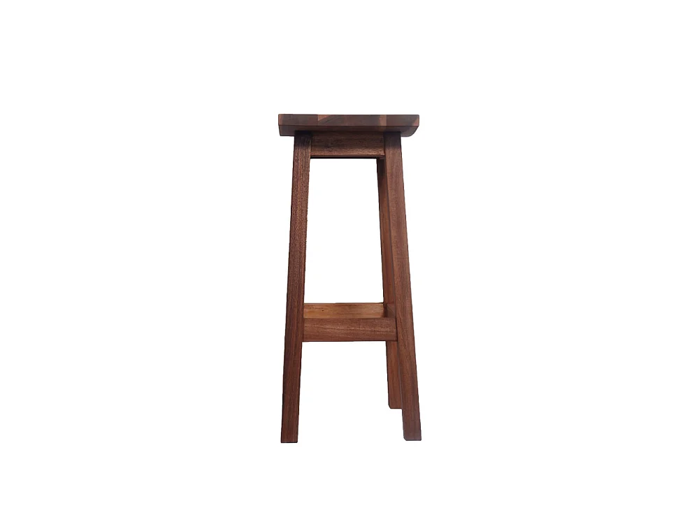 Hanotilo - Tabouret de bar en acacia H66cm - Bois