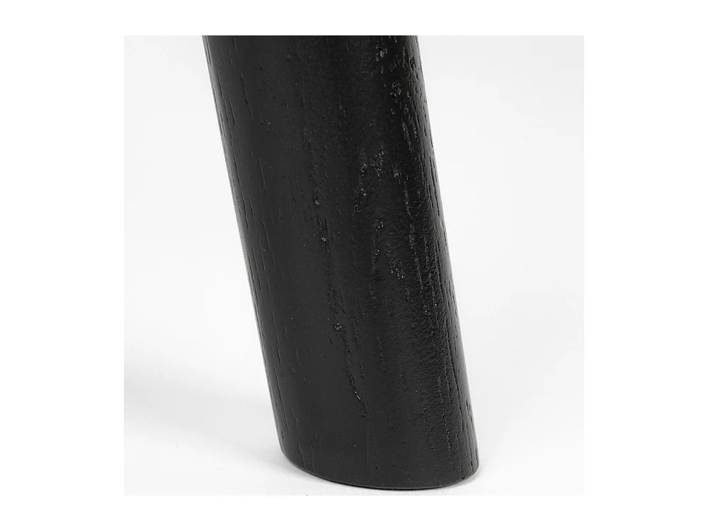 Vander - Tabouret de bar en bois H65,5cm - Noir