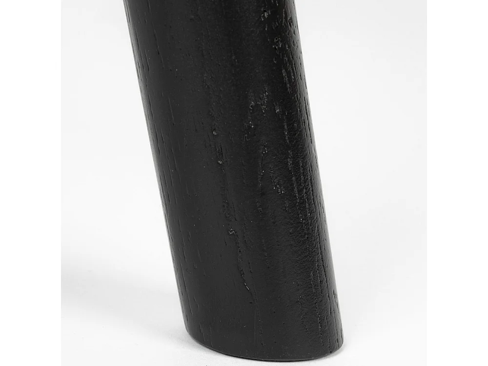 Vander - Tabouret de bar en bois H65,5cm - Noir