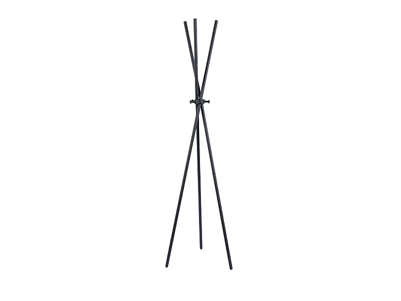Darwin - Porte-manteaux trépied en métal - Noir