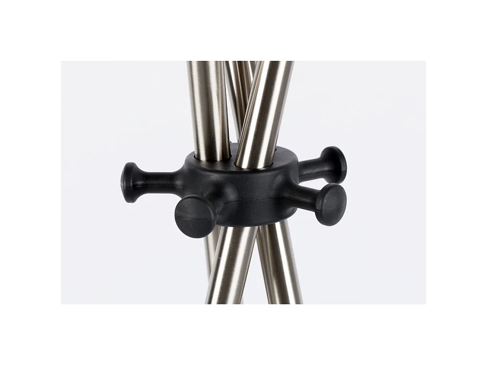 Darwin - Porte-manteaux trépied en métal - Couleur - Argent