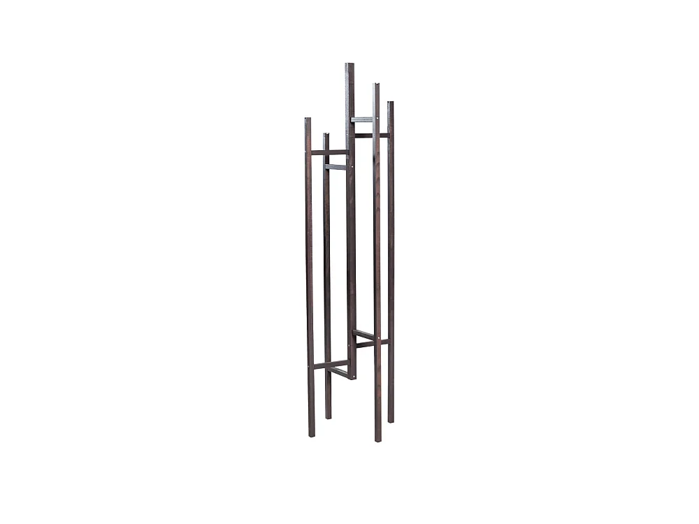 Eigen - Porte-manteaux design bois massif - Gris