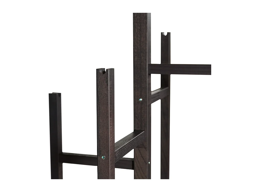 Eigen - Porte-manteaux design bois massif - Gris