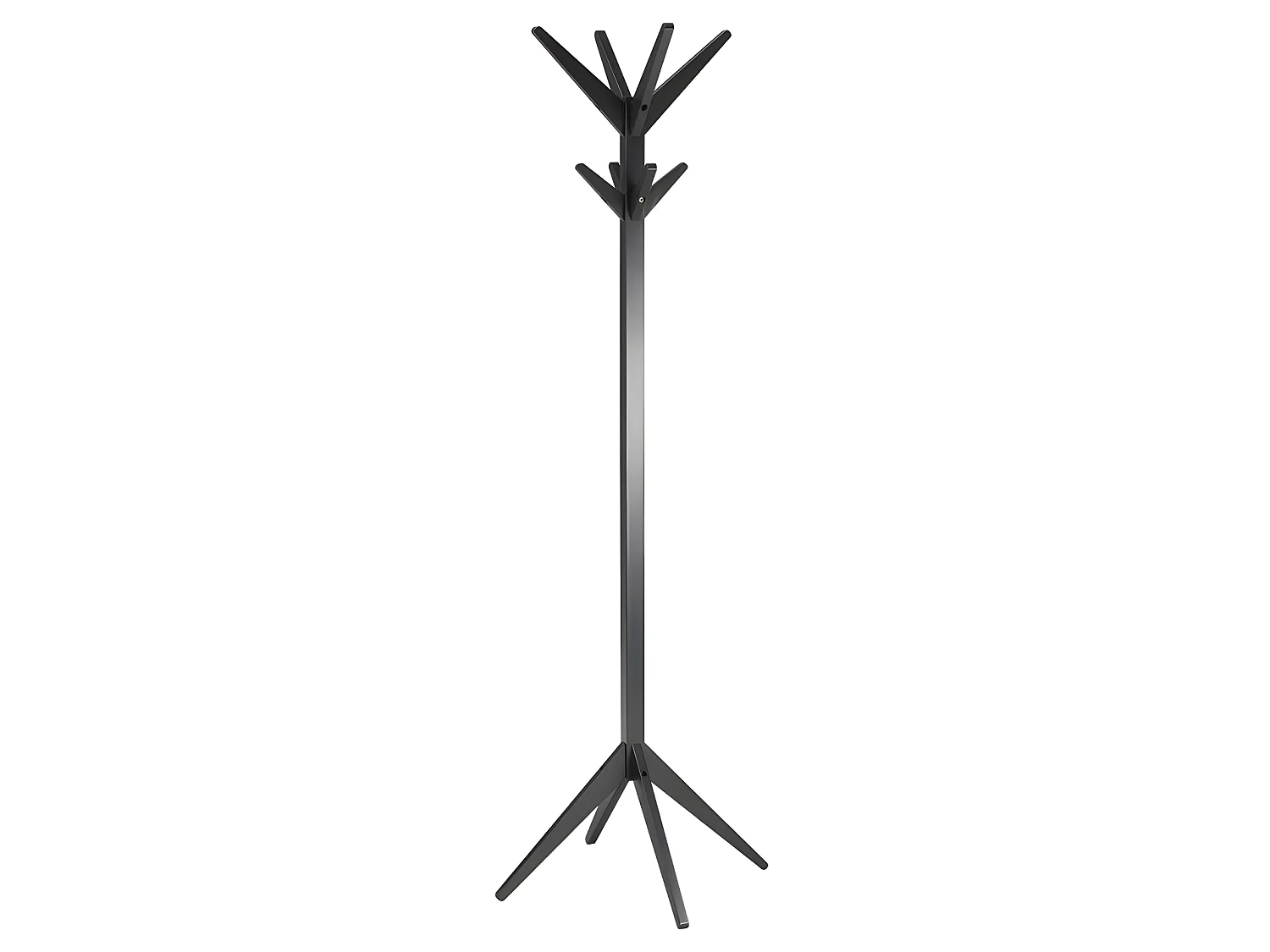 Elfy - Porte-manteaux laqué - Noir