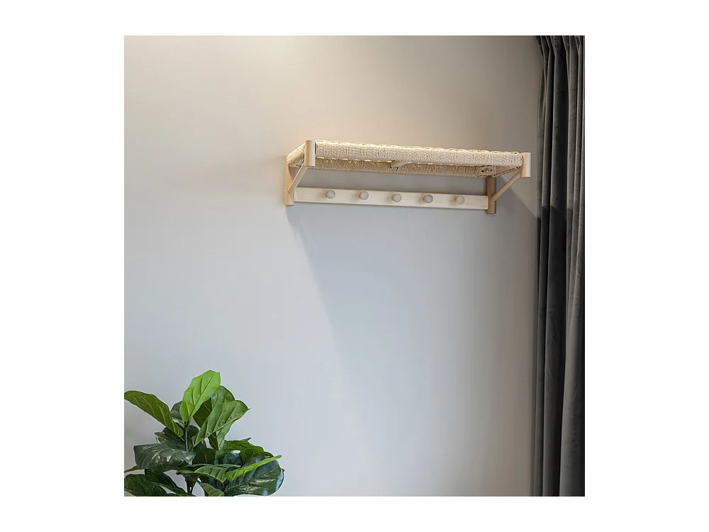 Abano Wandgarderobe natur.