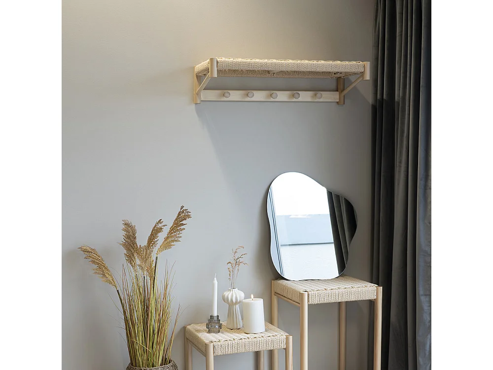 Abano Wandgarderobe natur.