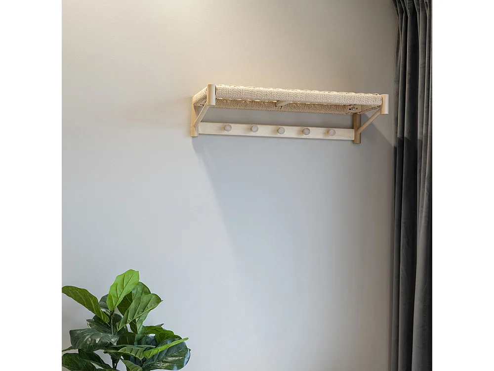 Abano Wandgarderobe natur.