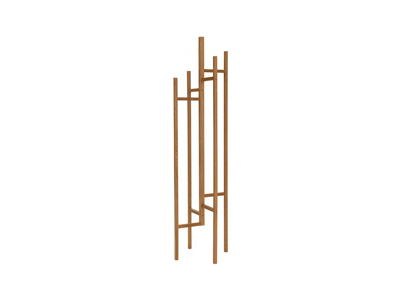 Eigen - Porte-manteaux design bois massif - Bois clair