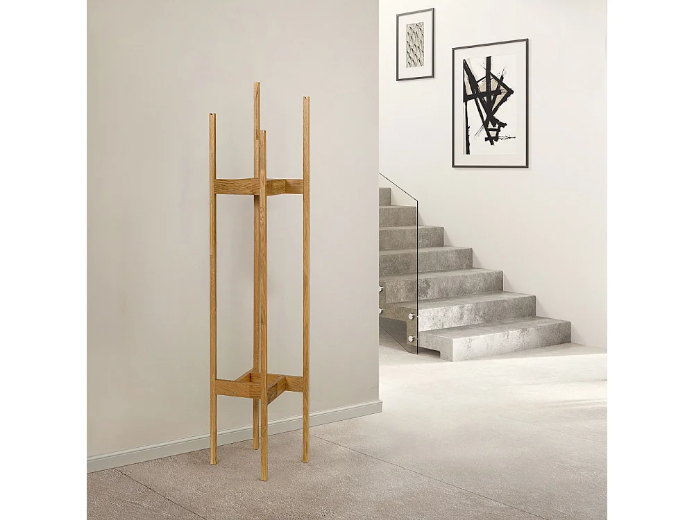 Hilbert - Porte-manteaux en bois - Bois clair