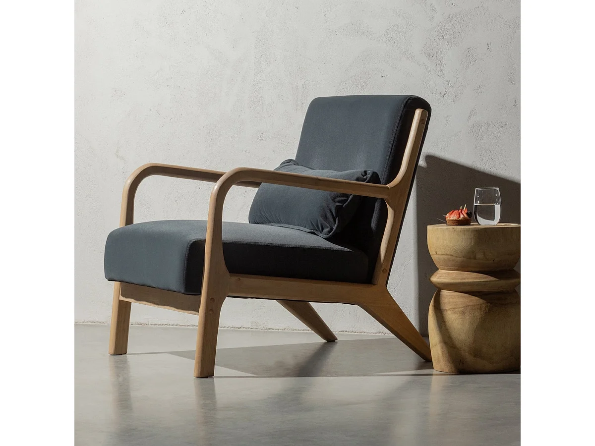 BIKKEL - Beistelltisch aus Naturholz D28