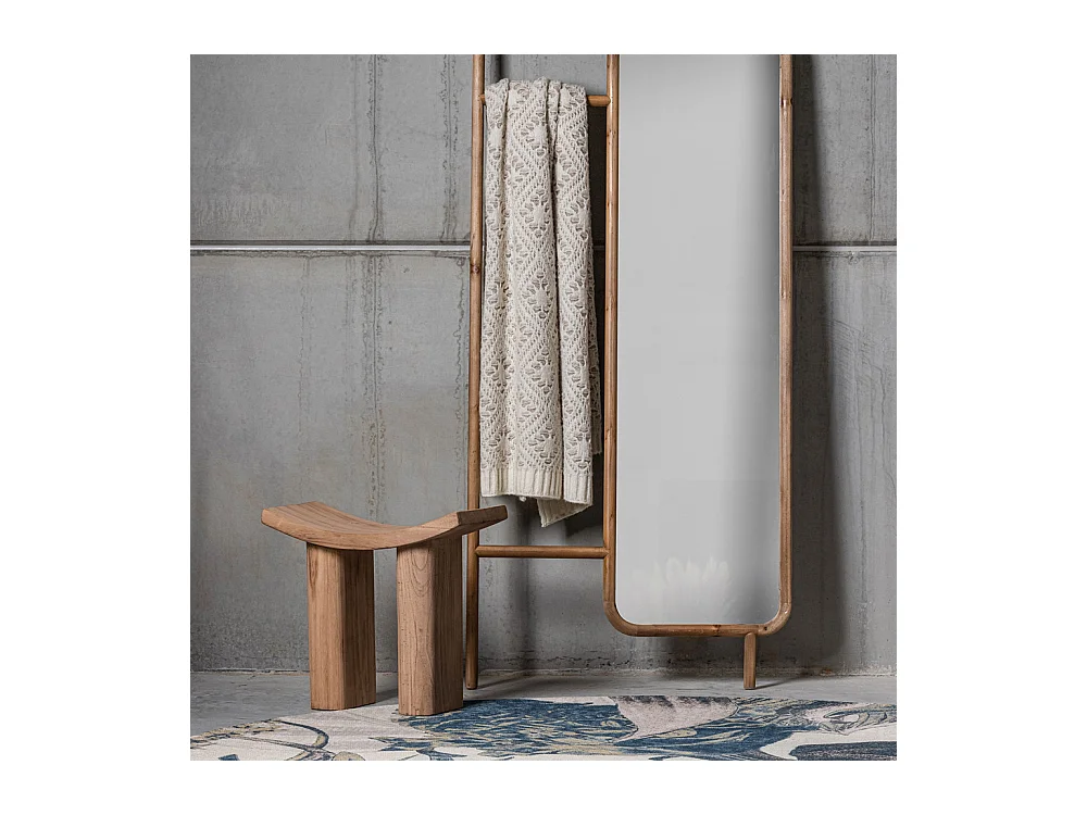 Japan - Tabouret en bois design H45cm - Bois clair