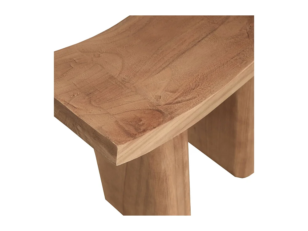 Japan - Tabouret en bois design H45cm - Bois clair