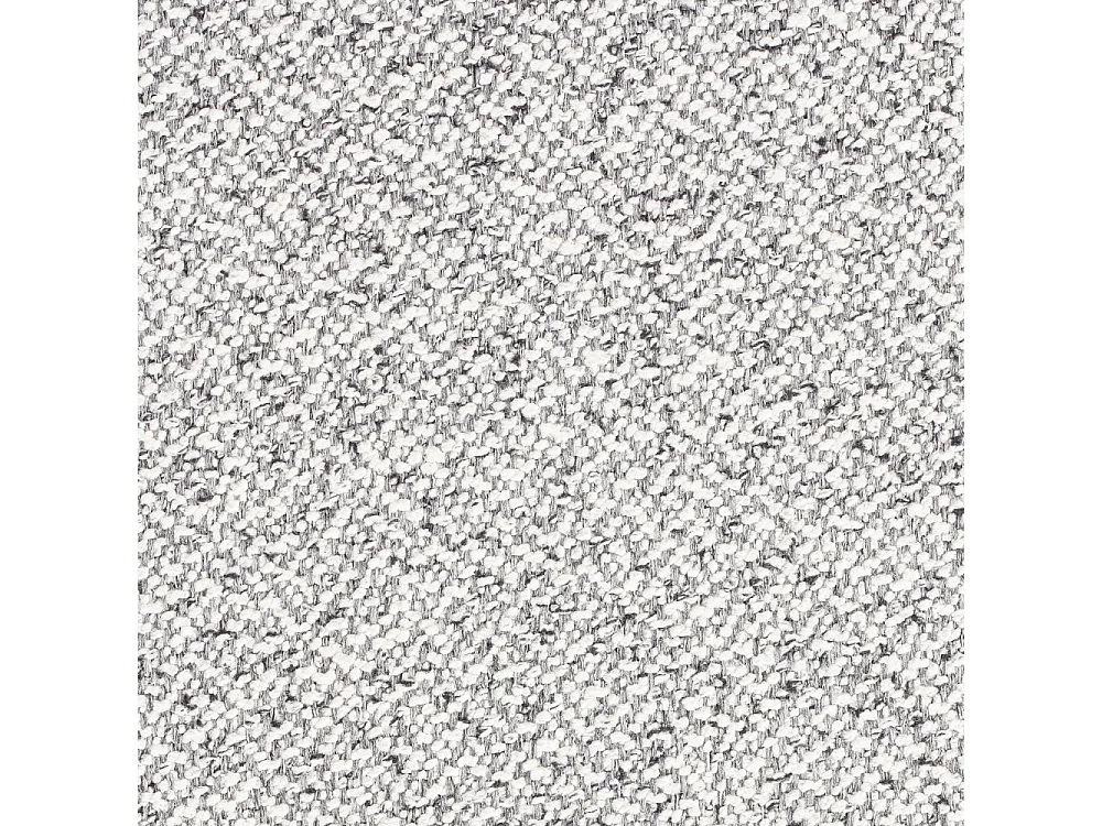 Milou - Tabouret carré en tissu et métal - Gris chiné