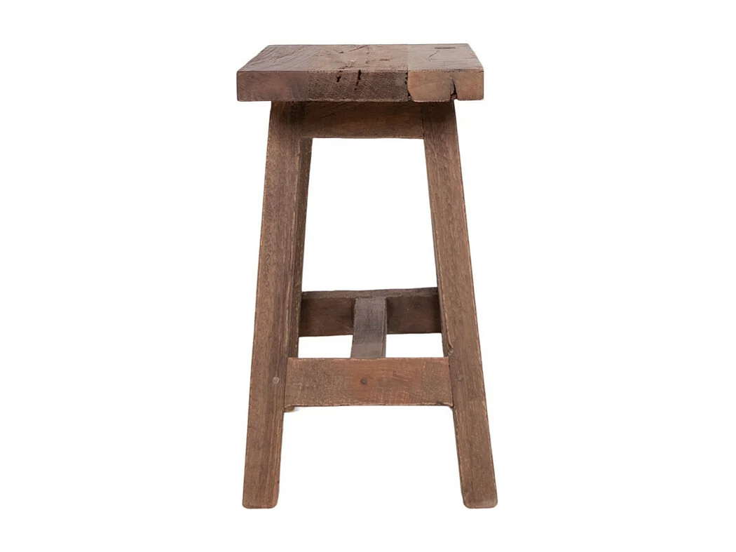 Barcelona - Tabouret en teck H45cm - Naturel