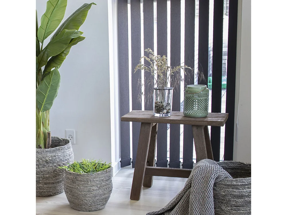 Barcelona - Tabouret en teck H45cm - Naturel