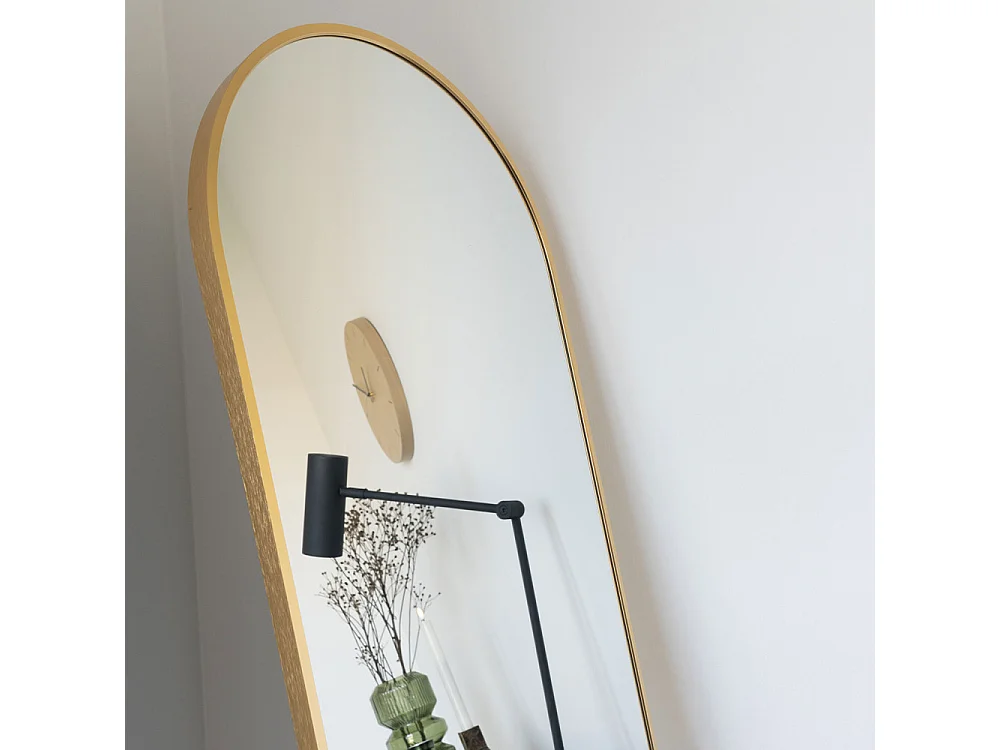 MADRID aluminium vloerspiegel – L 40 x H 150 cm-Kleur Beige