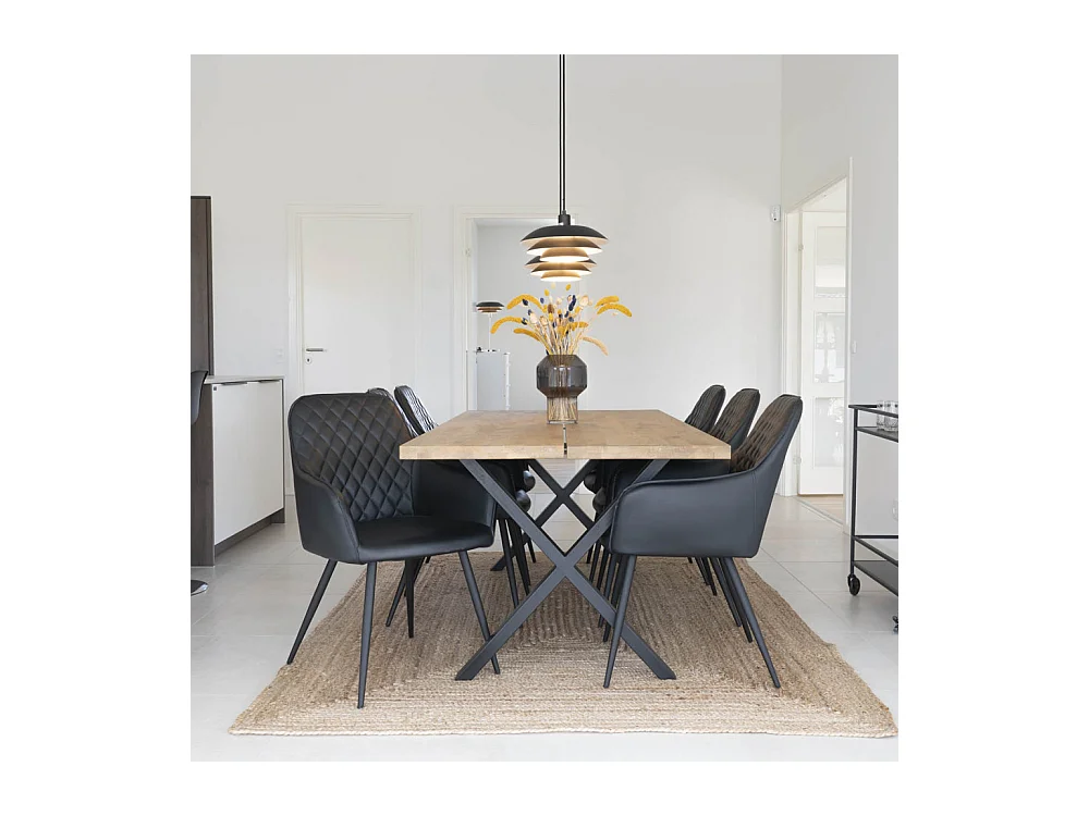 Alfombra de yute natural 180 x 240 cm