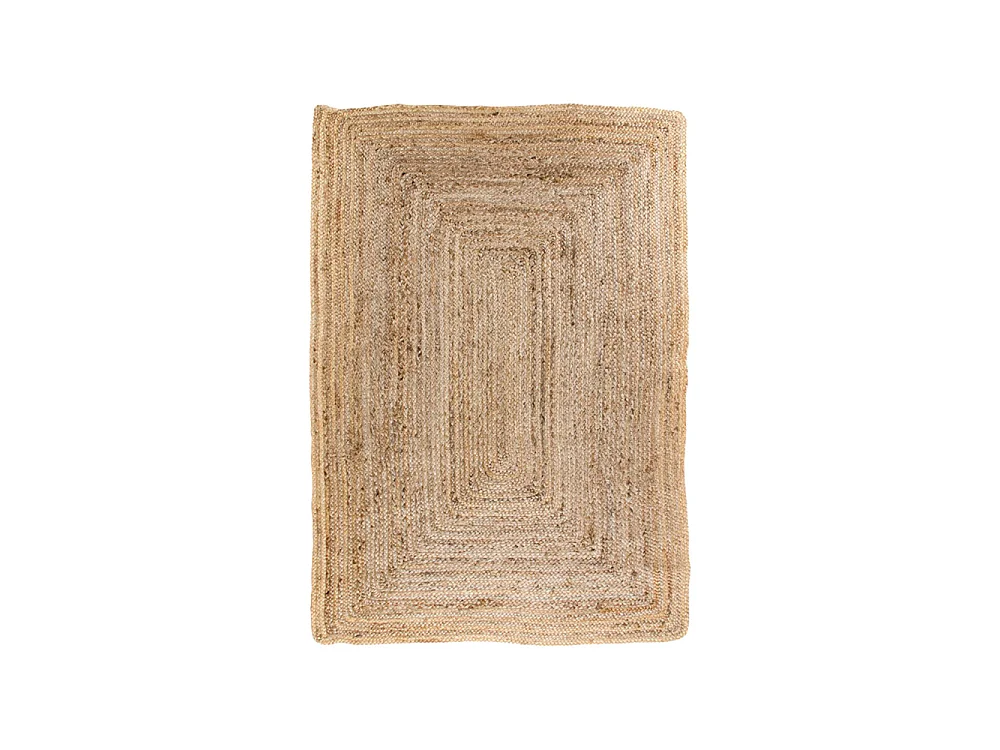 Bombay III - Tapis rectangulaire en jute -  Naturel - 180x240cm