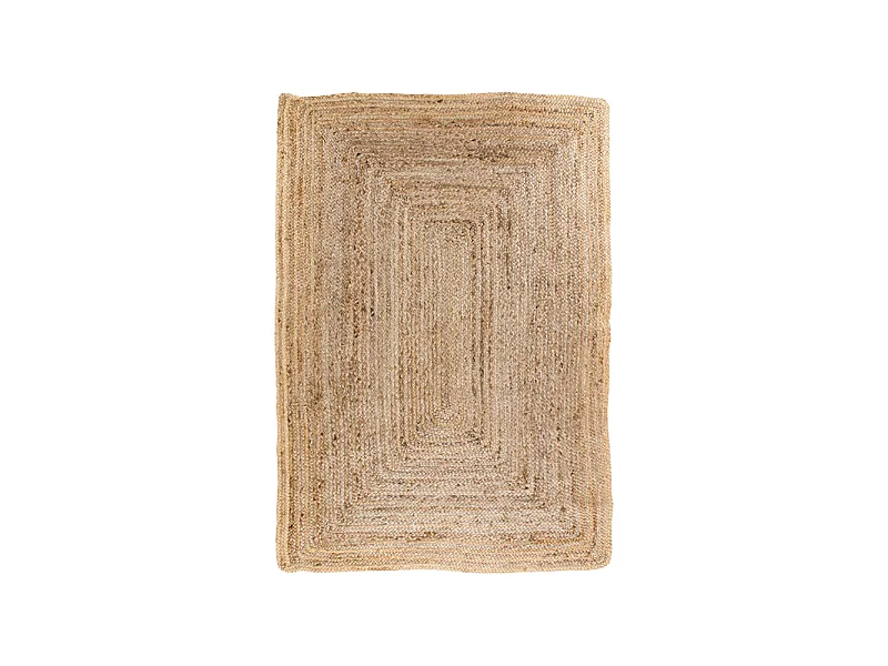 Bombay III - Tapis rectangulaire en jute -  Naturel - 180x240cm
