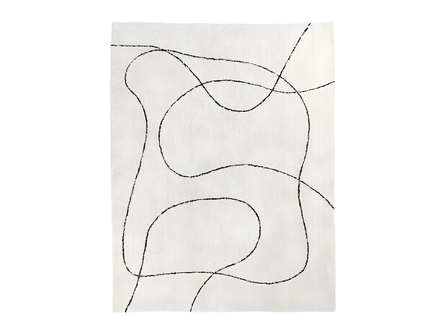 Tampa - Tapis avec formes organiques -  Beige - 200x300cm