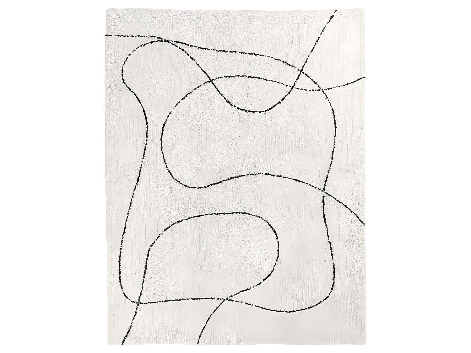 Tampa - Tapis avec formes organiques -  Beige - 200x300cm