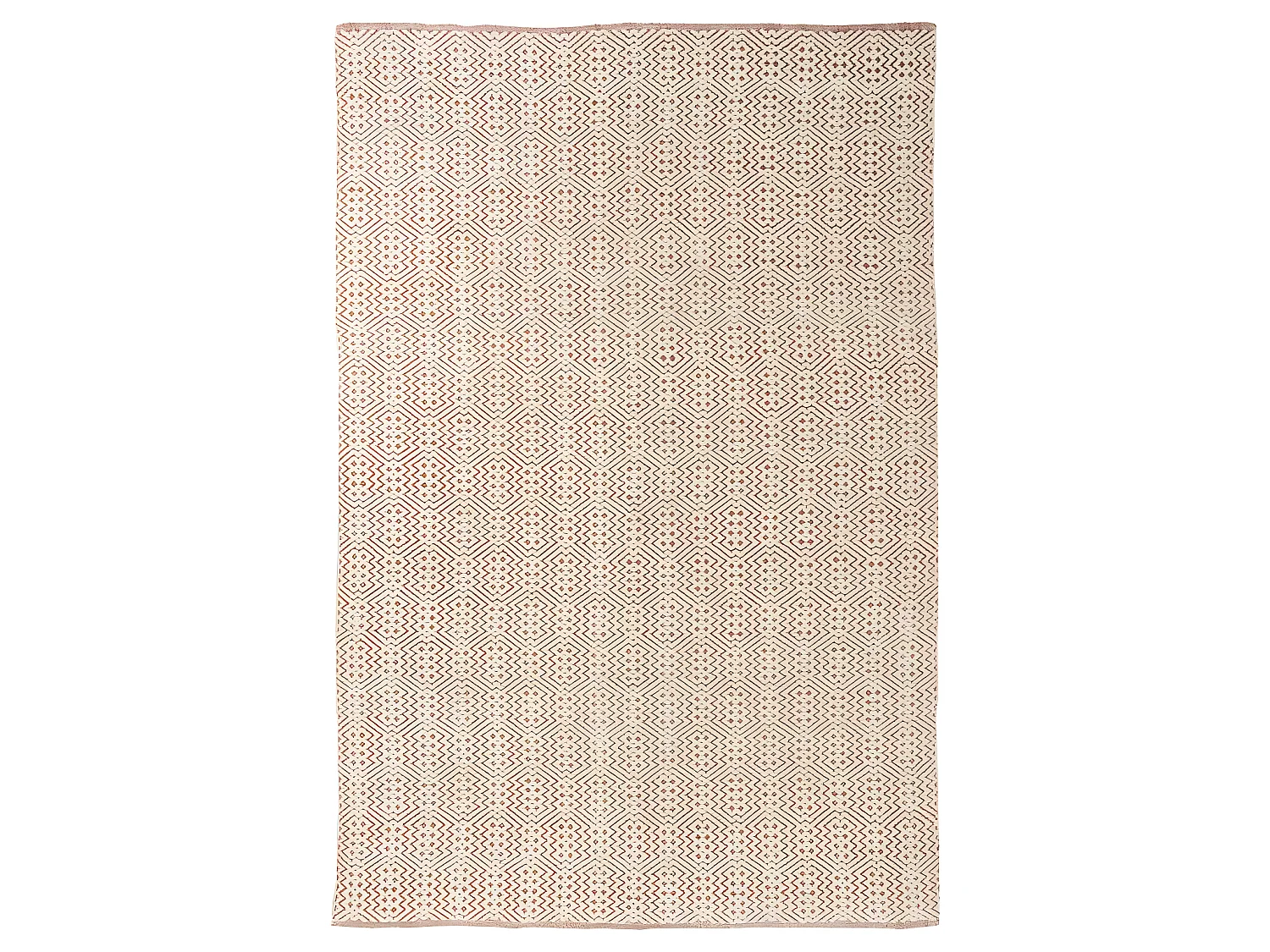 Ibiza I - Tapis 100% PET - Couleur - Corail, Dimensions - 140x200 cm