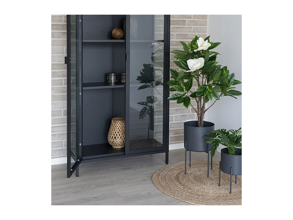 Rond natuurlijk jute vloerkleed Ø 90 cm