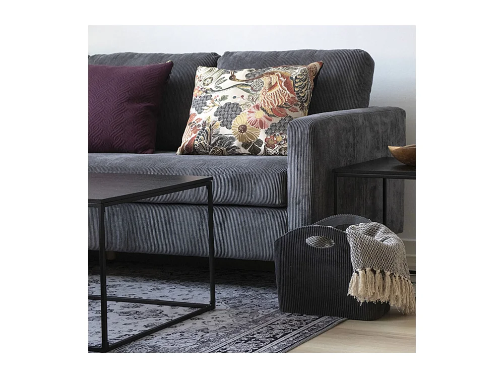 Alfombra en blanco y negro 160 x 230 cm