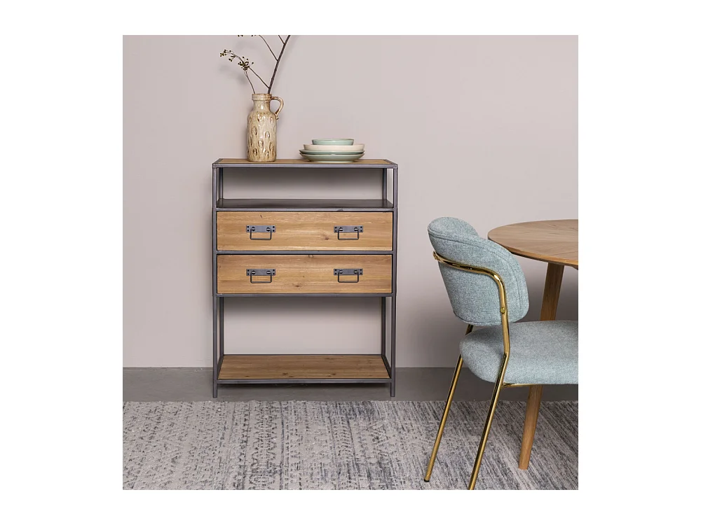 Liv - Tapis d'inspiration berbère à franges bleu turquoise - Couleur - Turquoise, Dimensions - 200x300 cm