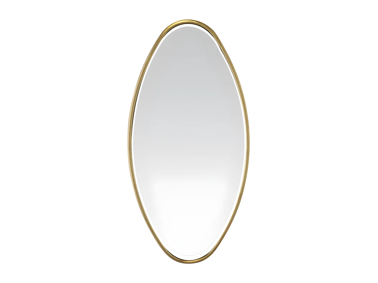 Emée - Miroir ovale 30x60 cm - Or