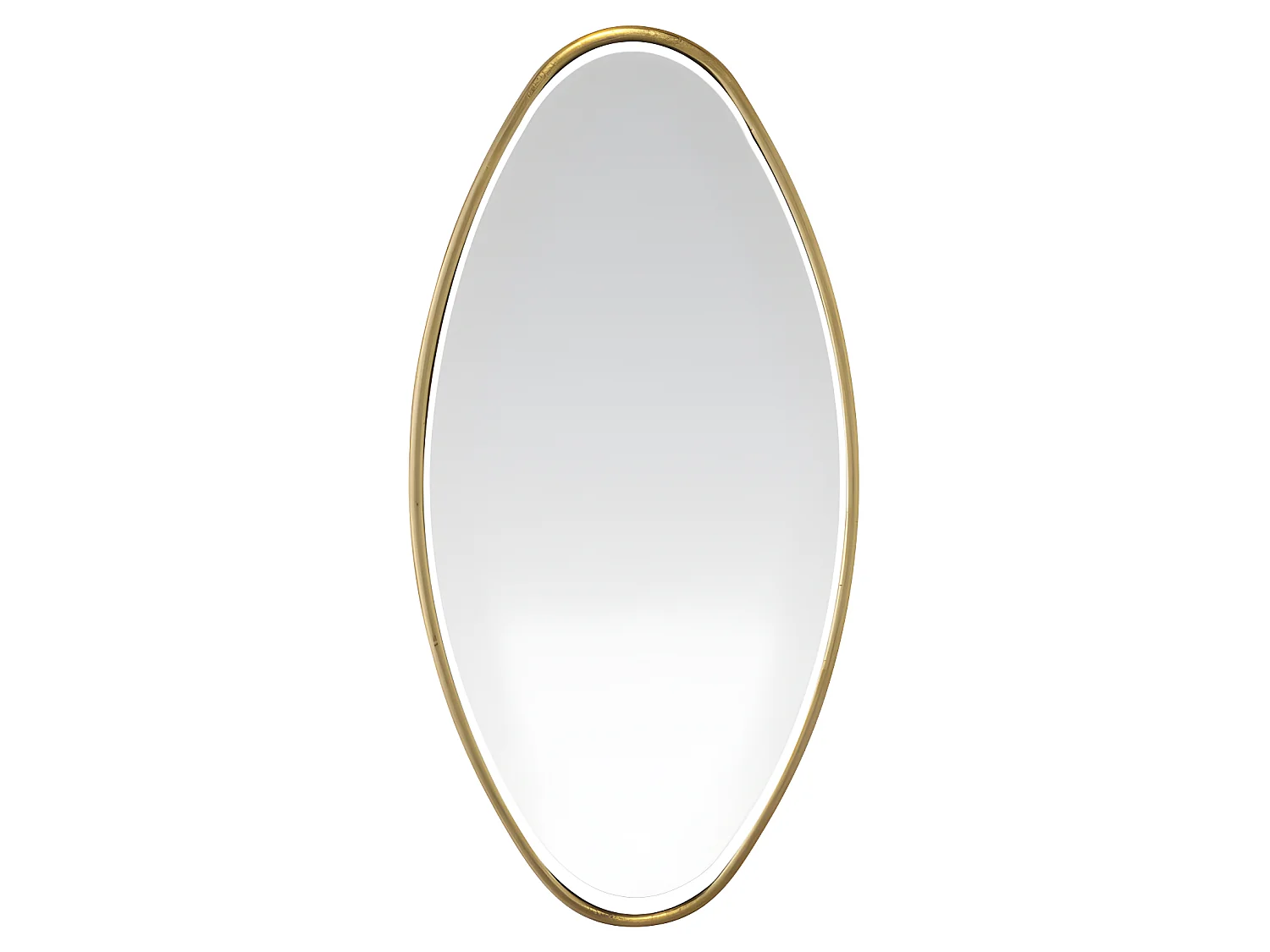 Emée - Miroir ovale 30x60 cm - Or