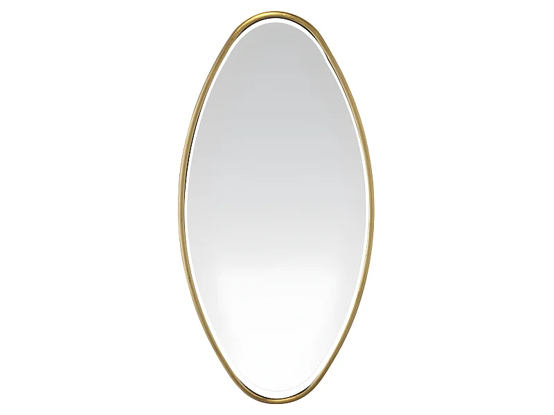 Emée - Miroir ovale 30x60 cm - Or