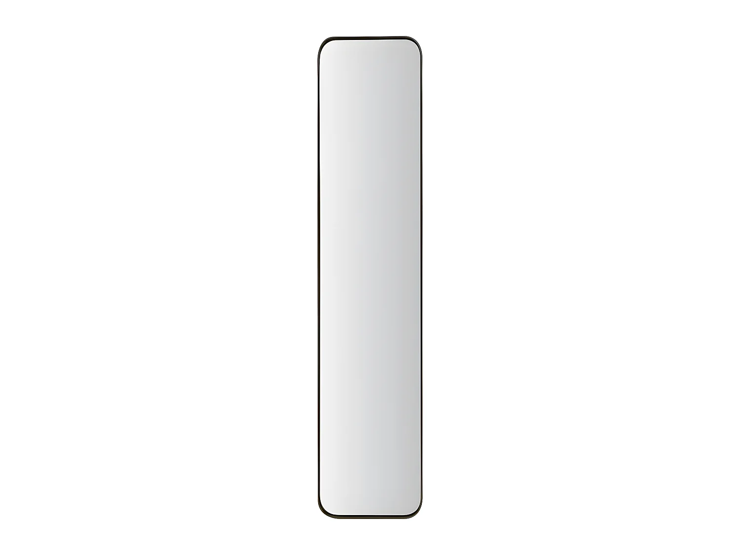 Isis - Miroir rectangulaire 30x140cm - Noir