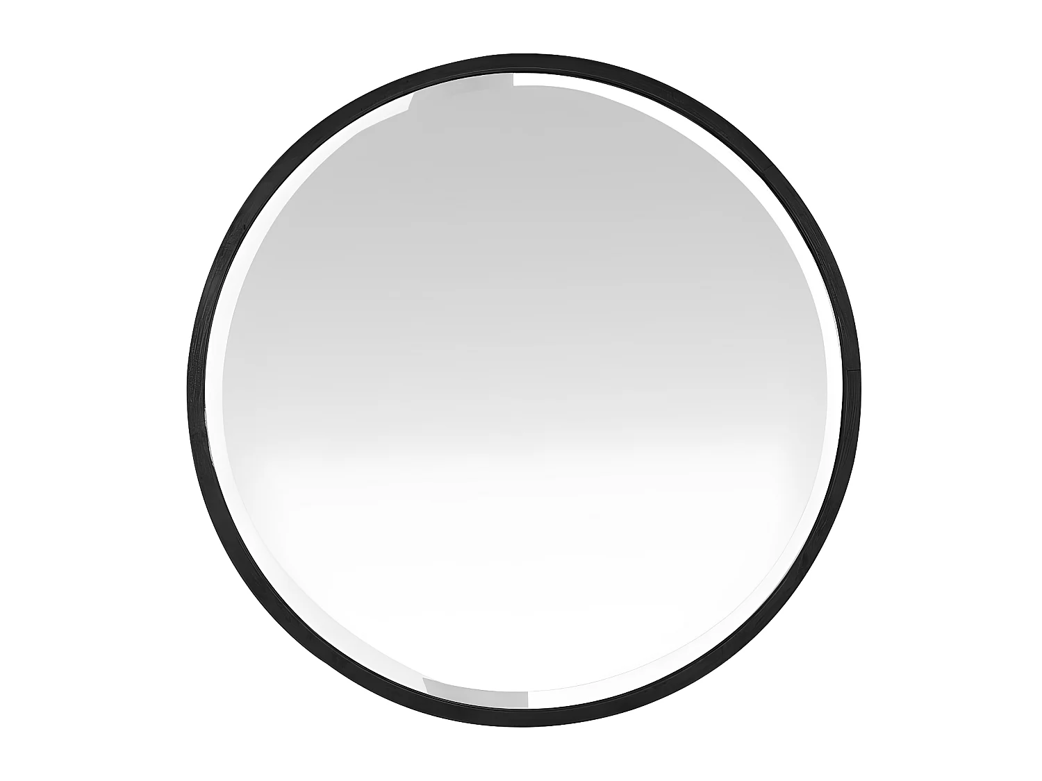 Ardes - Miroir rond en métal ø100 cm - Couleur - Noir