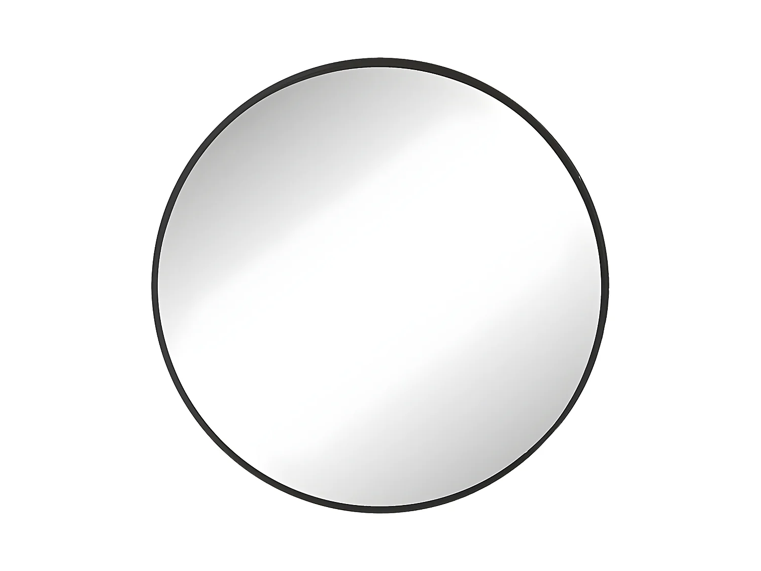 Cléo - Miroir rond ø30cm - Couleur - Noir