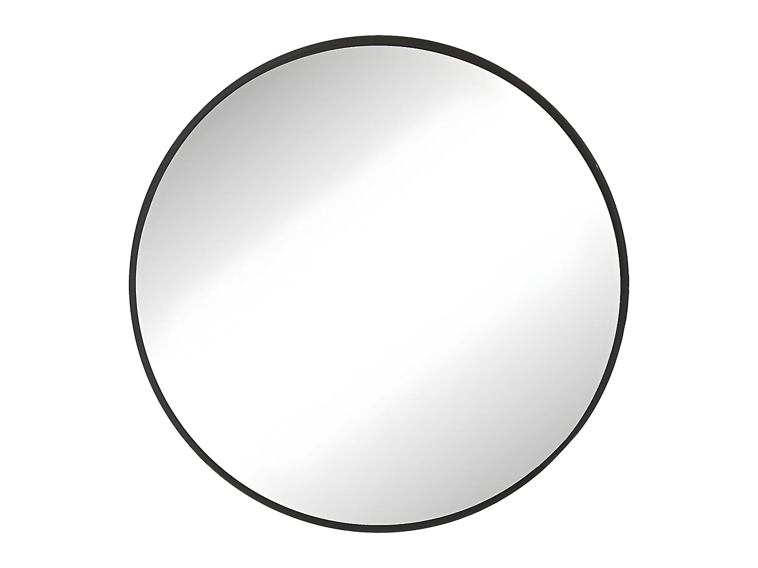 Cléo - Miroir rond ø30cm - Couleur - Noir