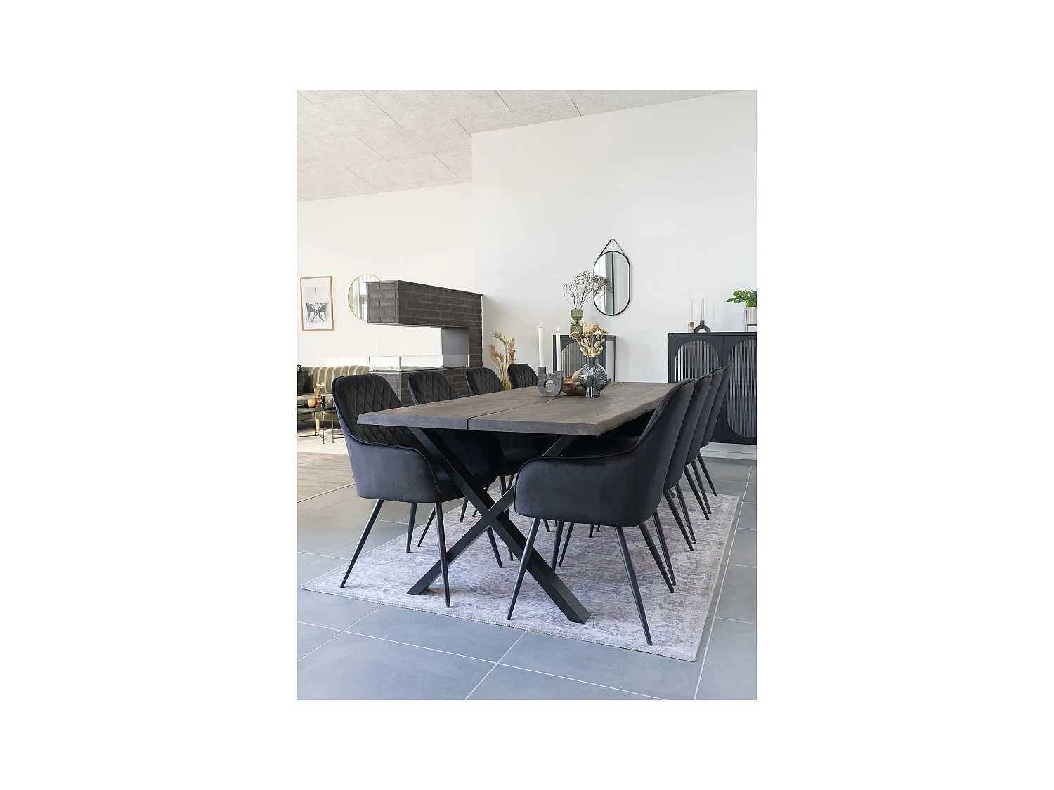 Trapani Spiegel schwarz.