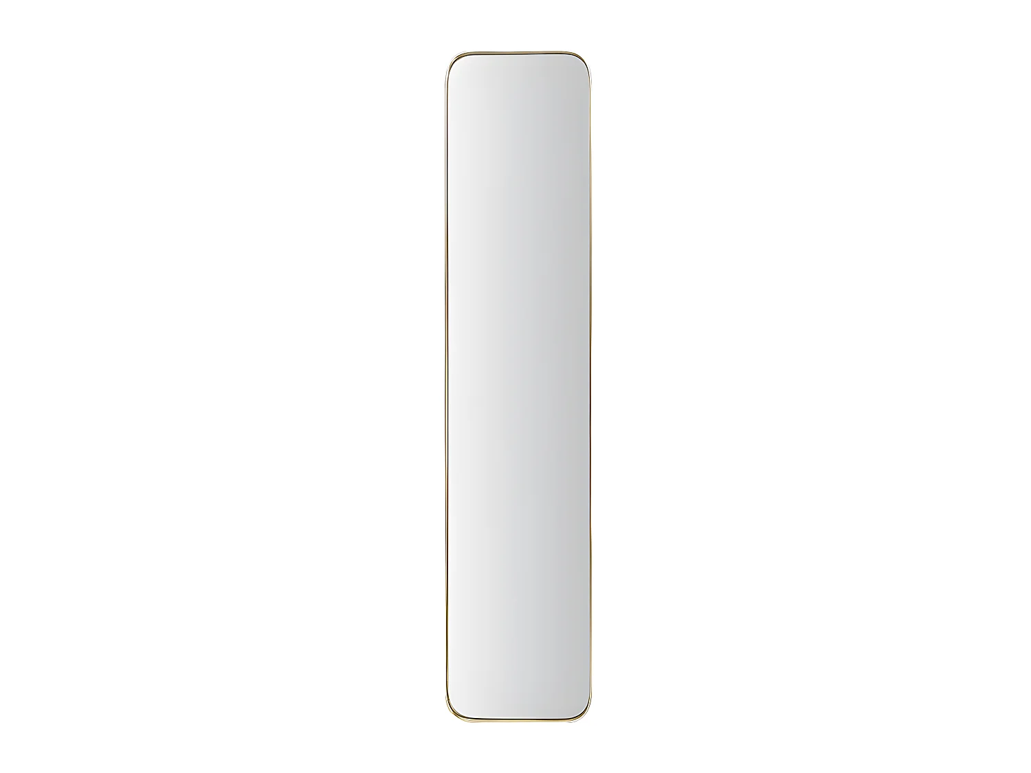 Isis - Miroir rectangulaire 30x140cm - Or