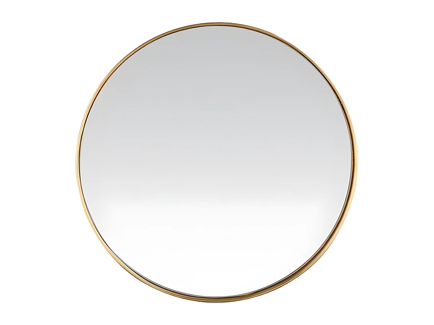 Izïa - Miroir rond ø50cm - Or