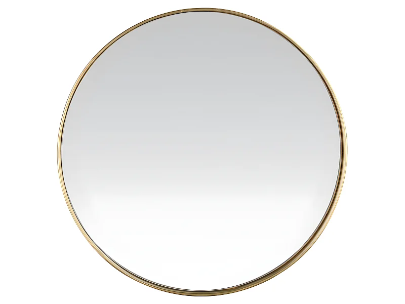 Sia - Miroir rond ø100cm : Couleur - Or