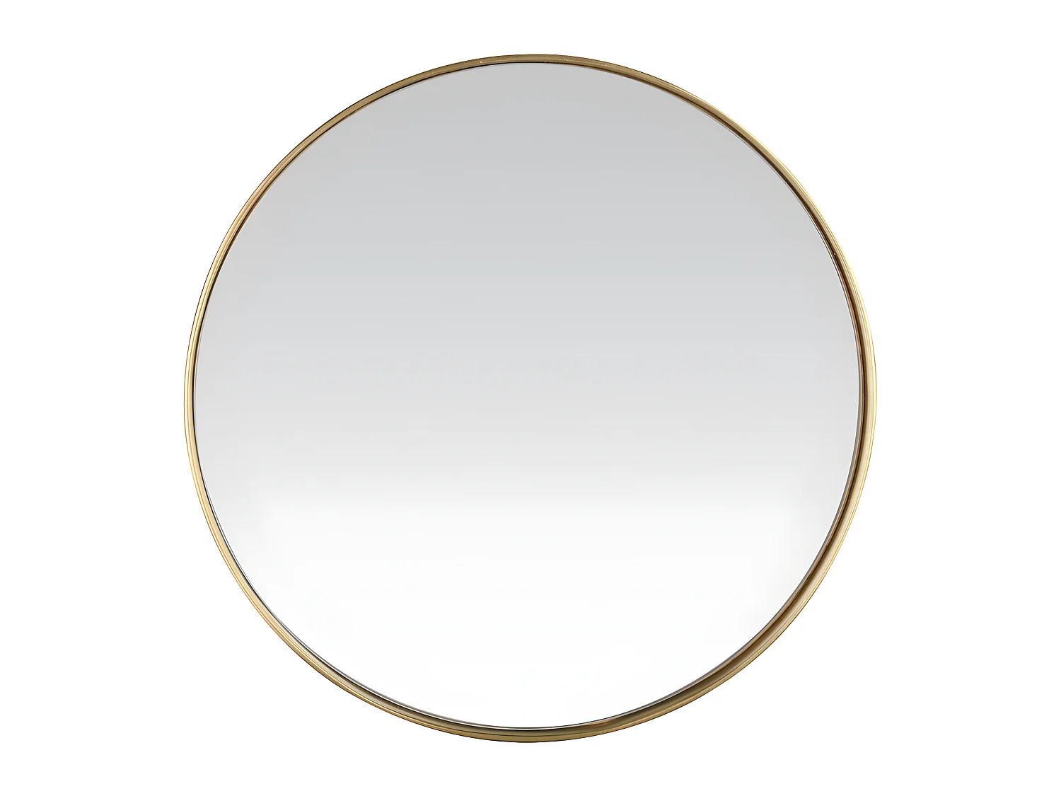 Sia - Miroir rond ø100cm : Couleur - Or