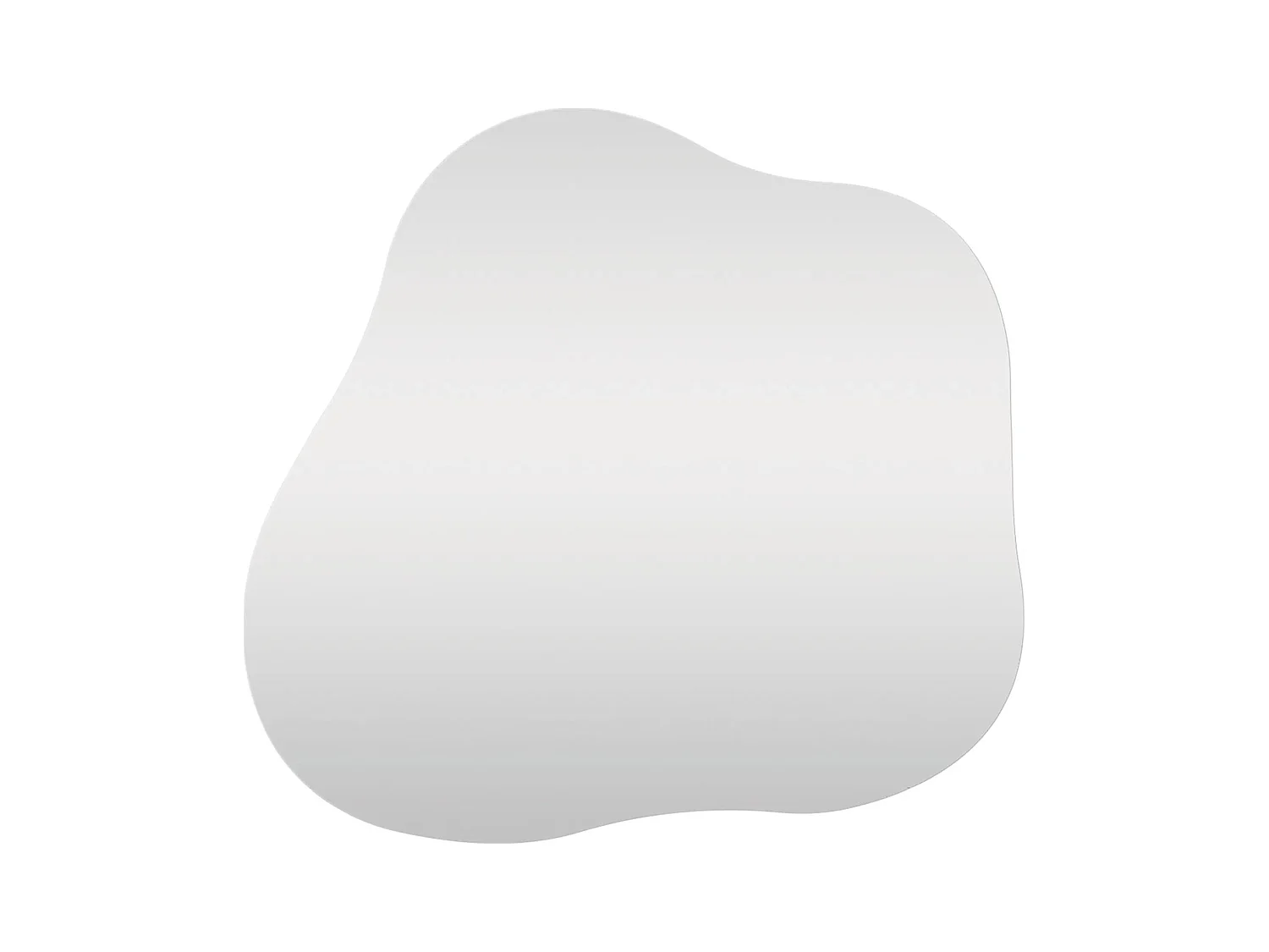 Miroir mural de forme organique PALERMO – L 50 x H 55cm
