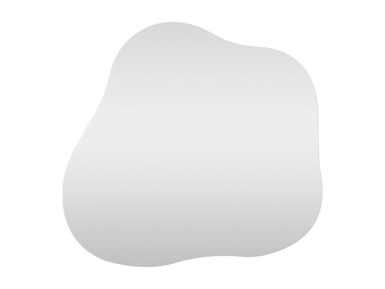 PALERMO organisch gevormde wandspiegel – L 50 x H 55 cm