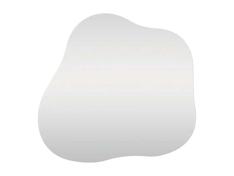 Miroir mural de forme organique PALERMO – L 50 x H 55cm