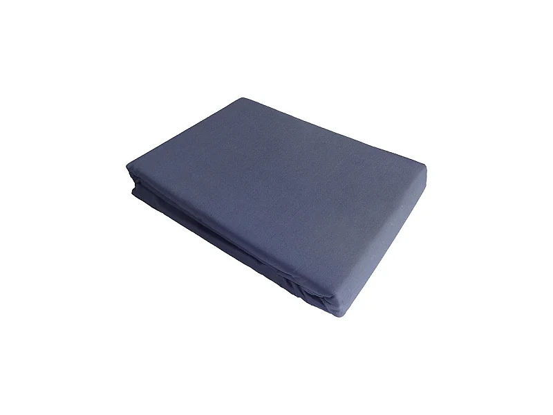 Drap plat 100% "Satin de coton Peigné" / 80 fils /cm²