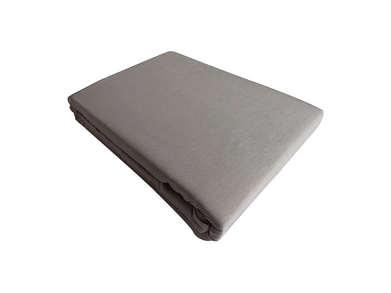 Drap plat 100% "Satin de coton Peigné" / 80 fils /cm²