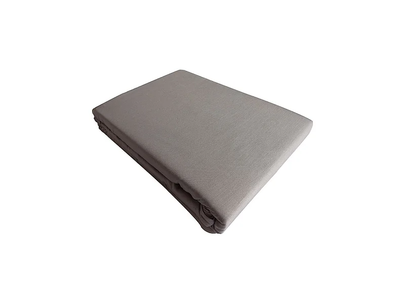 Drap plat 100% "Satin de coton Peigné" / 80 fils /cm²