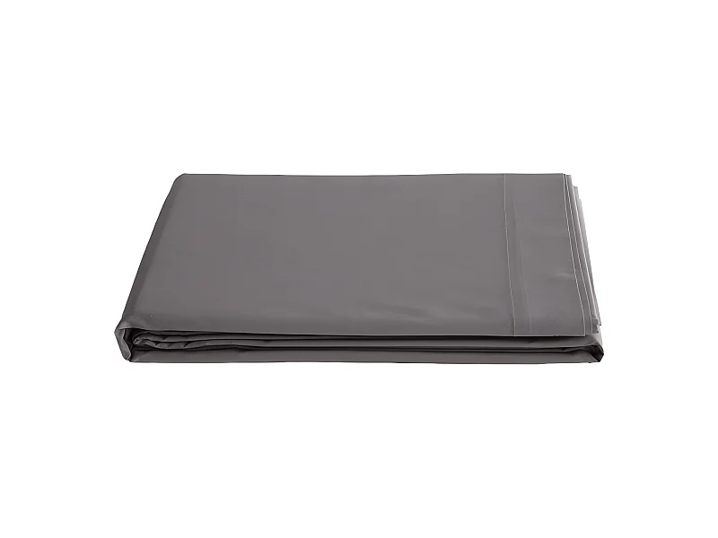 Drap plat percale pur coton peigné longues fibres 80 fils/cm² Vent du sud