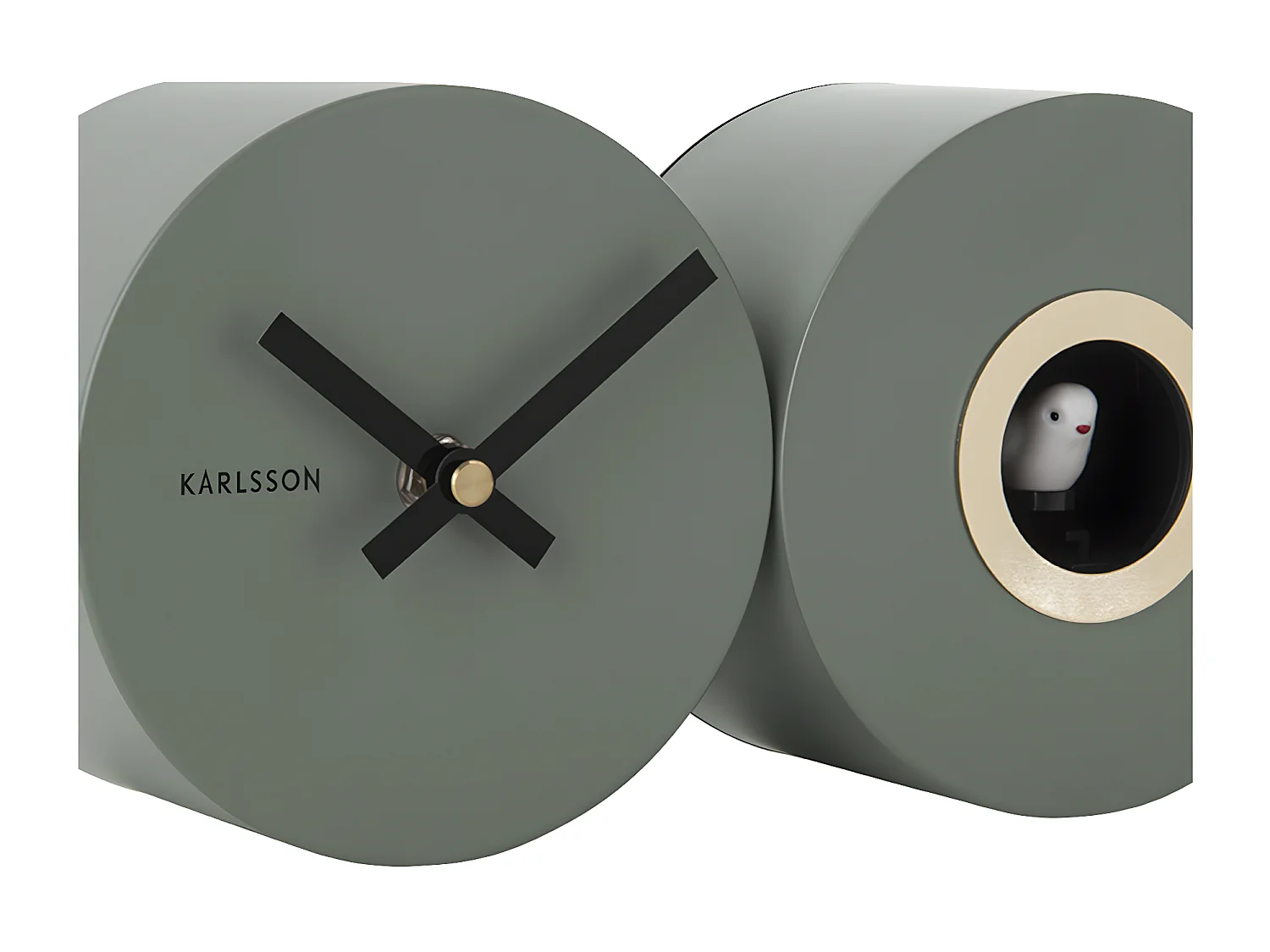 Horloge murale Duo Cuckoo - Hauteur 13 cm - PRESENT TIME